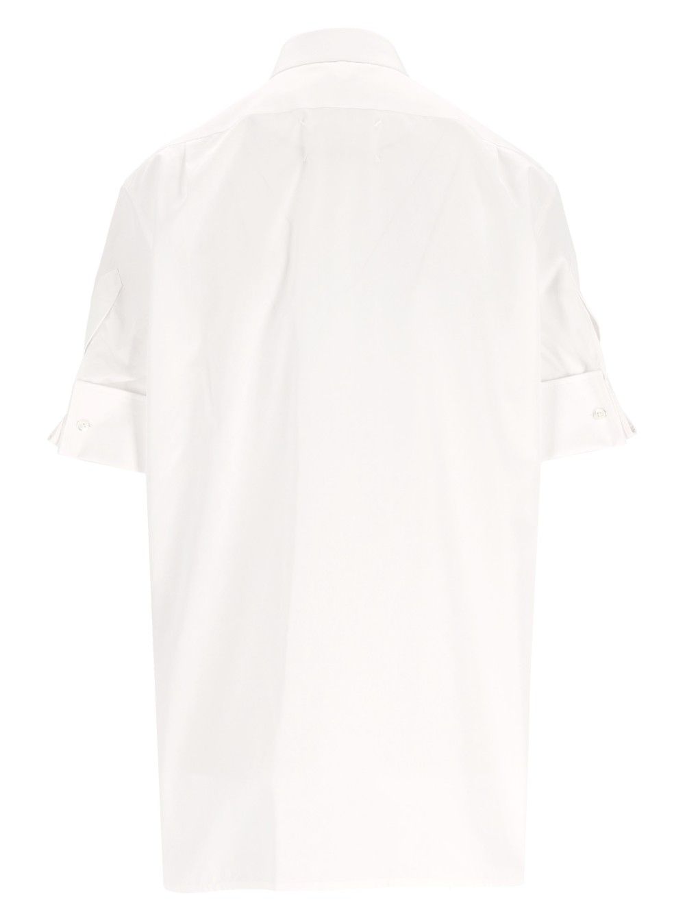Maison Margiela Cotton Poplin Shirt Shirts - Bianco | 52d8e9d7d090e1483a251d2c7c89b4ece2483081