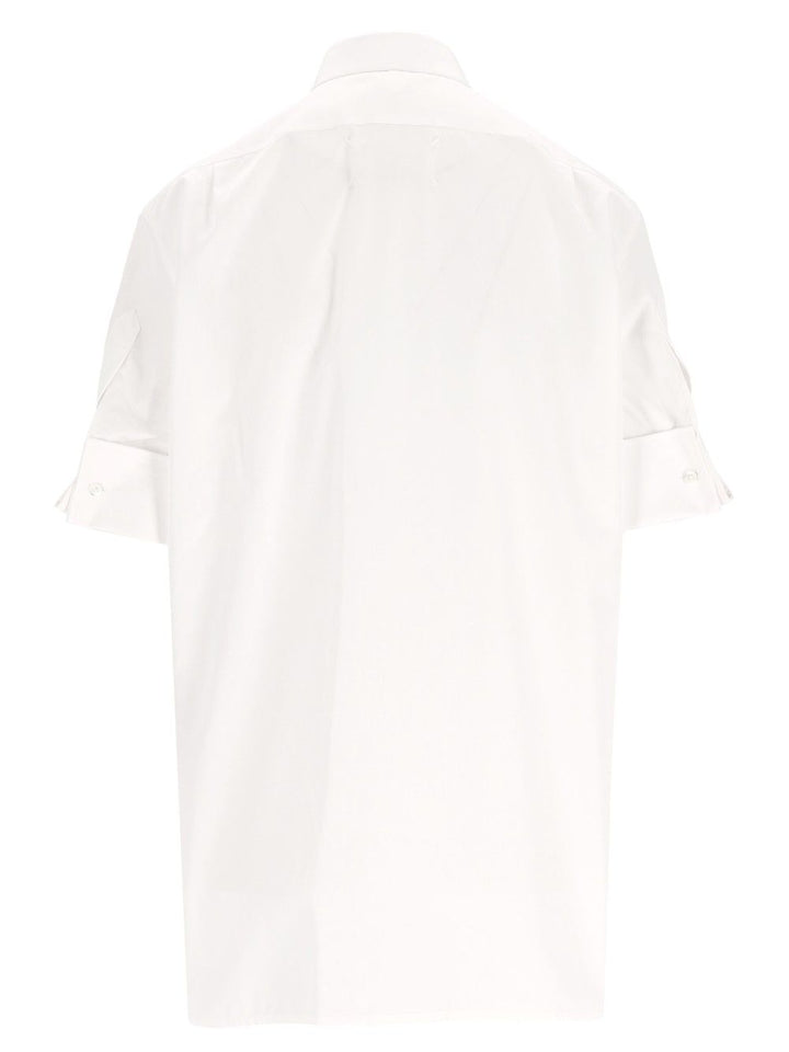 Maison Margiela Cotton Poplin Shirt Shirts - Bianco | 52d8e9d7d090e1483a251d2c7c89b4ece2483081