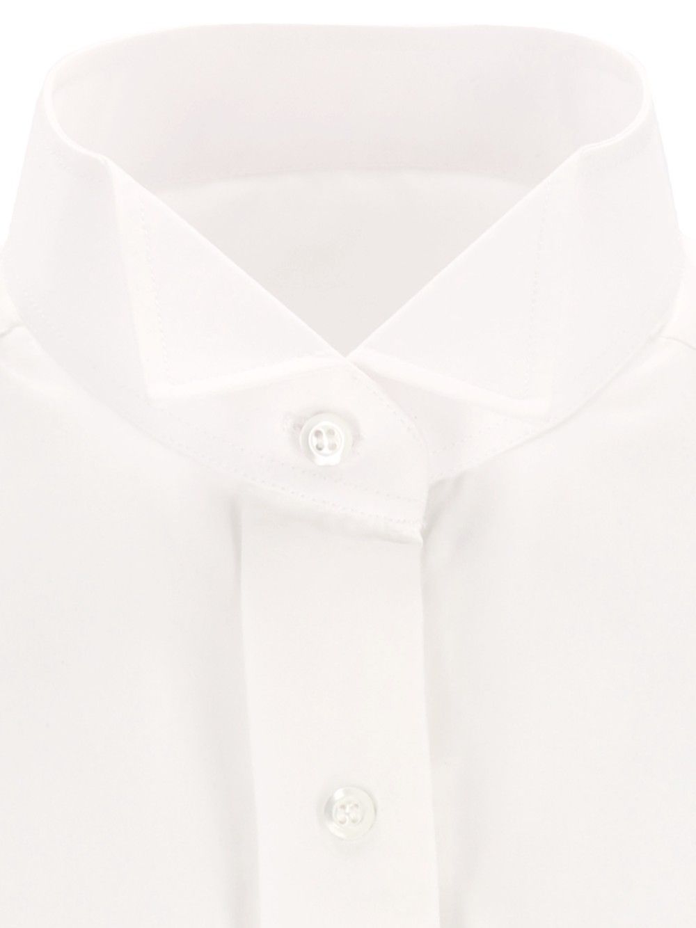 Maison Margiela Cotton Poplin Shirt Shirts - Bianco | 823d45c585558a890ffcf7a0e987d70deb1b2181