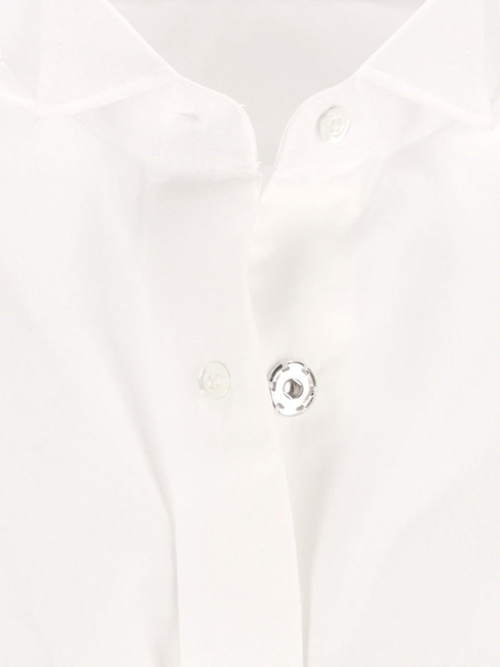 Maison Margiela Cotton Poplin Shirt Shirts - Bianco | 2c4f78d545a1a34b5ce9f7648ab26996aefd6ddf