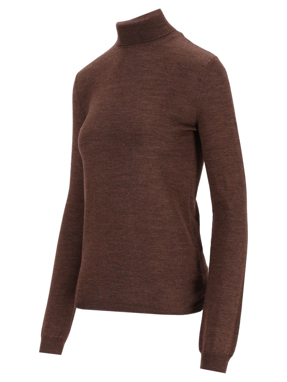 Maison Margiela Wool And Silk Turtleneck Knitwear - Marrone | e34f8435836c6b20289d25ddf4acb96950d3a1d5