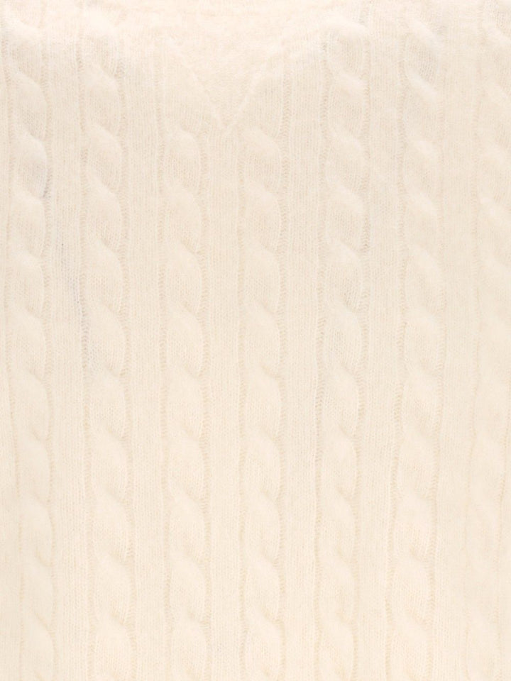 Eleventy Cable-Knit Jumper Knitwear - Bianco | fe5ec4840253988355869f6c1fa75d53736e51f2