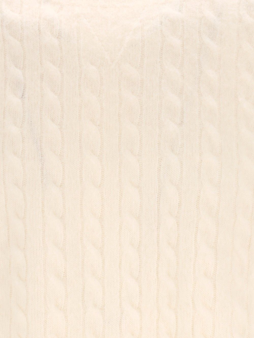 Eleventy Cable-Knit Jumper Knitwear - Bianco | fe5ec4840253988355869f6c1fa75d53736e51f2