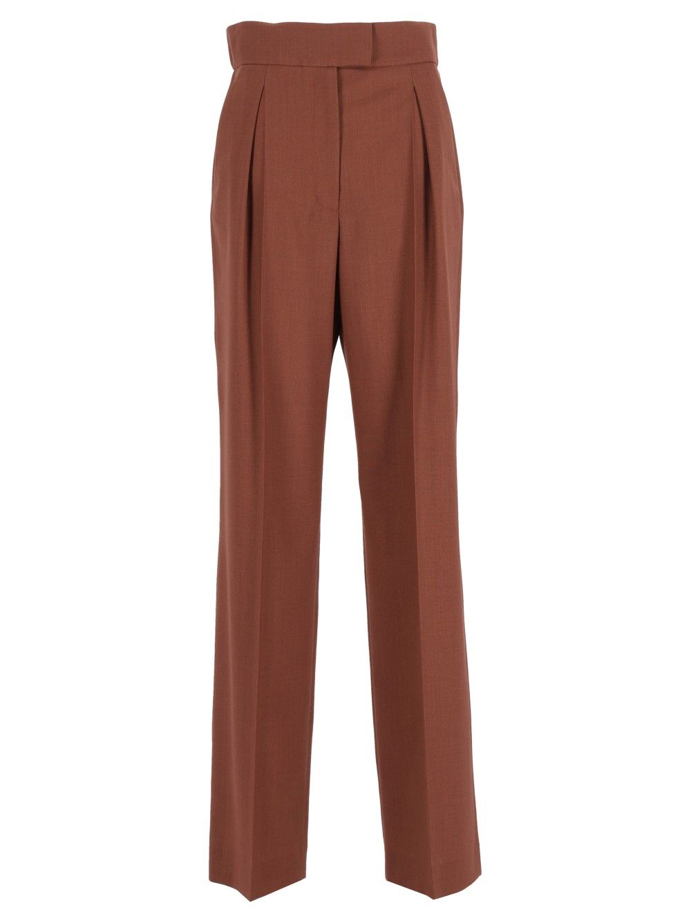 Valentino Garavani Tailored Trousers - Marrone | 0401829ce2c352d334514e7a62c3333168efd64d