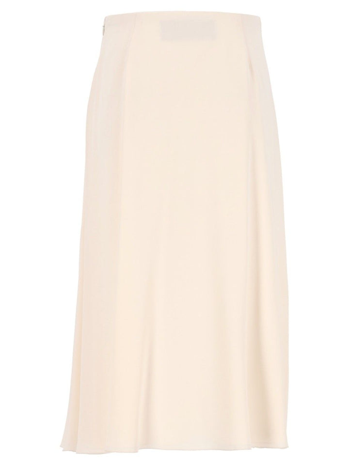 Valentino Garavani Midi Skirt Gonne - Bianco | b69a57b8ca586828c986ab8dcbd6bccc569f73e2