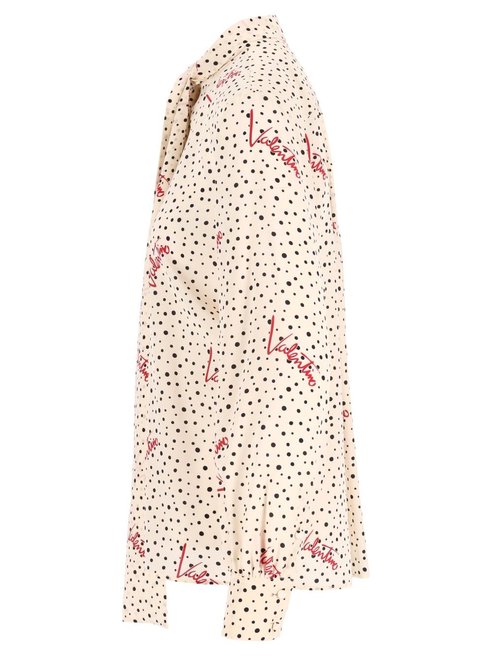 Valentino Garavani Plusdepois Bubble Crepe De Chine Shirt Shirts - Bianco | c6ea6c31ebe77d40192c7072735c9839339ecbd1
