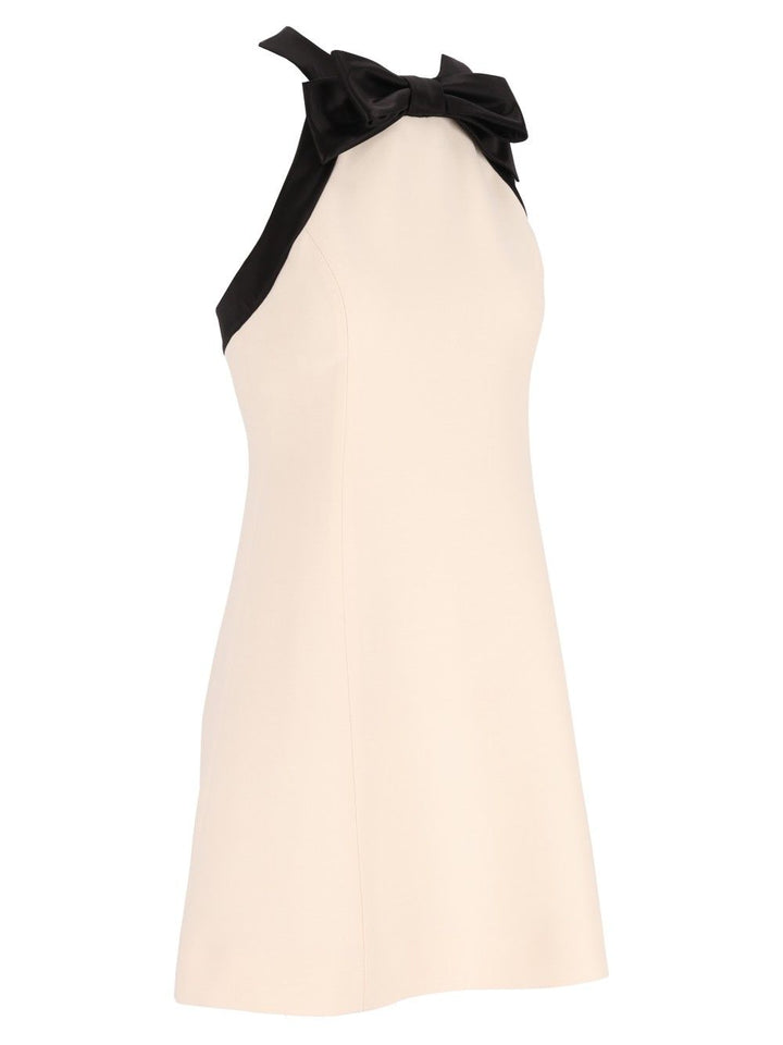 Valentino Garavani Short Crepe Couture Dress Abiti - Bianco | 7122536ce4d7960f53d56f6f7124ddabb0c95f4e