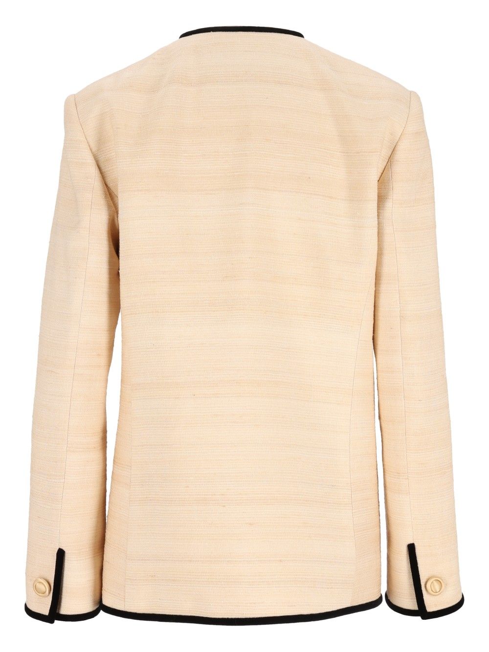 Valentino Garavani Silk And Linen Blazer Giacche - Bianco | dbb8c314d375d2d928f0d708bb10f6e30e544f59