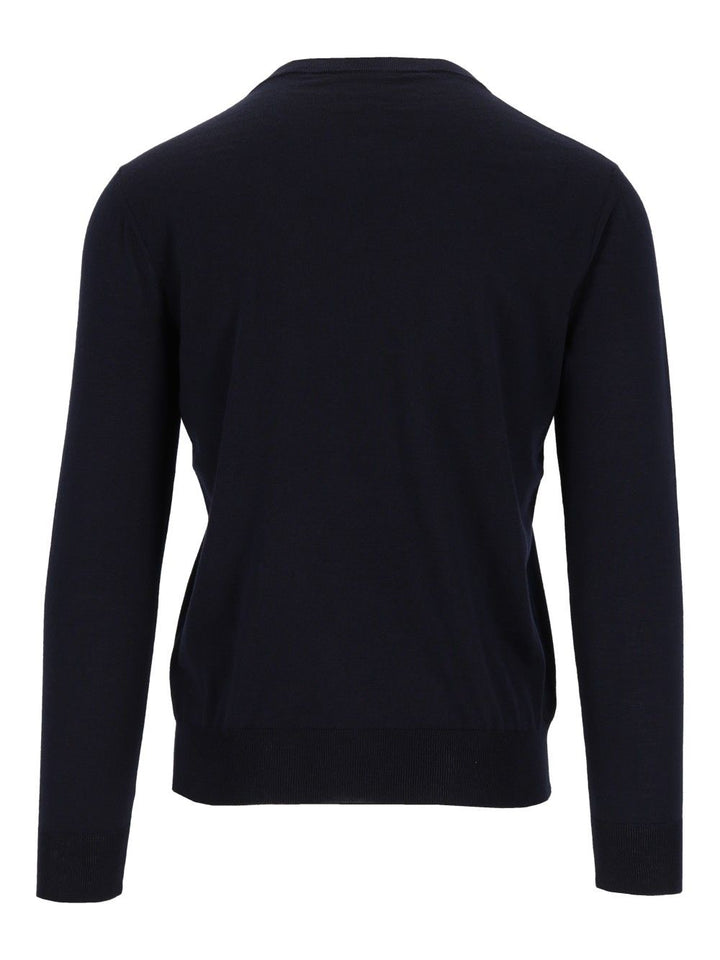 Valentino Garavani Vlogo Signature Sweater Knitwear - Blu | 1793c068f25e1c46316e366d1a405cdc9e80d1e7