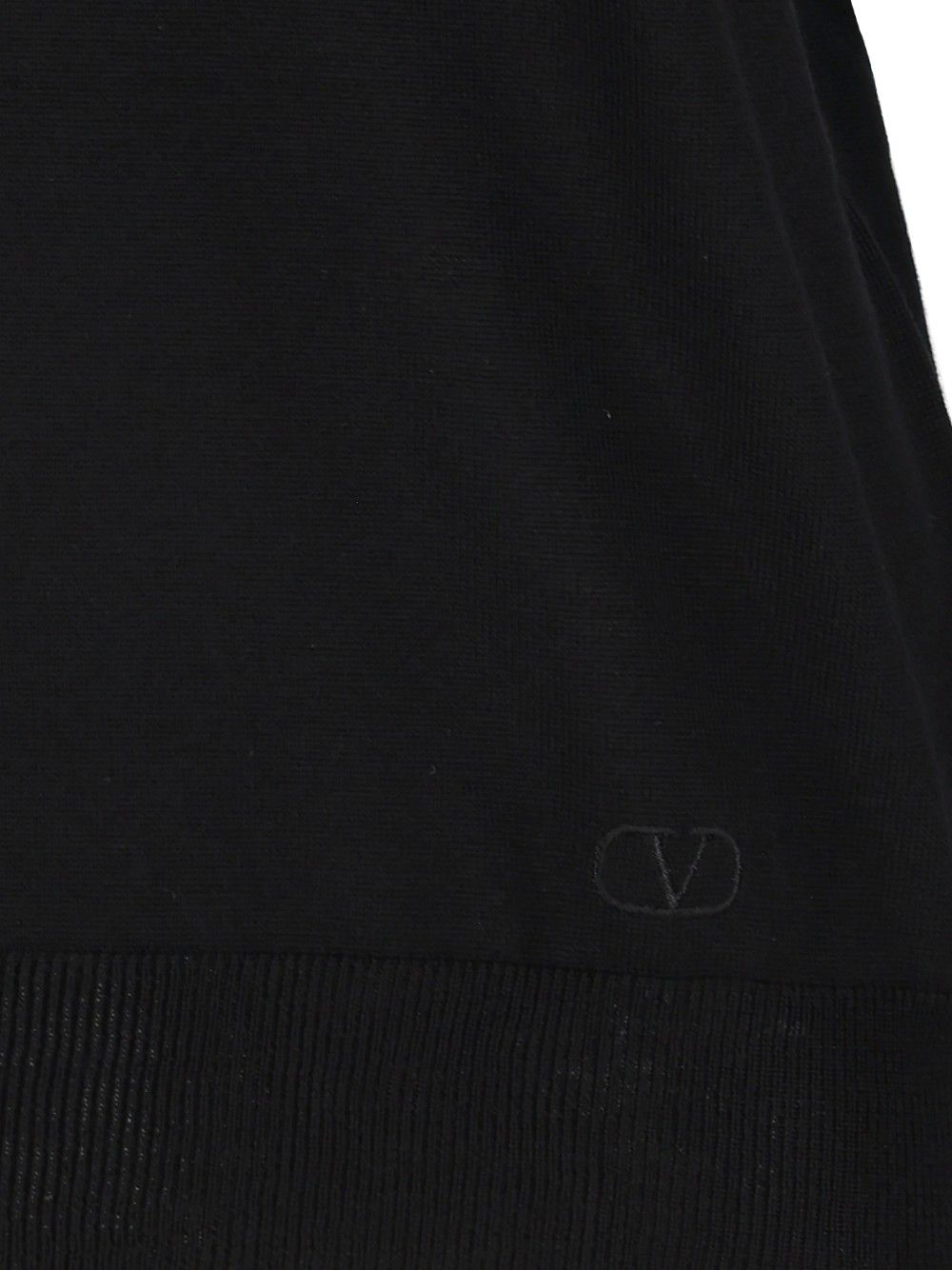 Valentino Garavani Vlogo Signature Sweater Knitwear - Nero | 000b73625e5005ce63f03bc475932bc6328eef2b