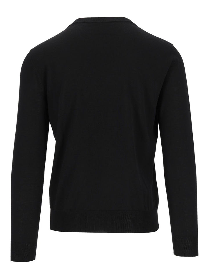 Valentino Garavani Vlogo Signature Sweater Knitwear - Nero | dad90348767bd64c0574712bdc19a636901ee046