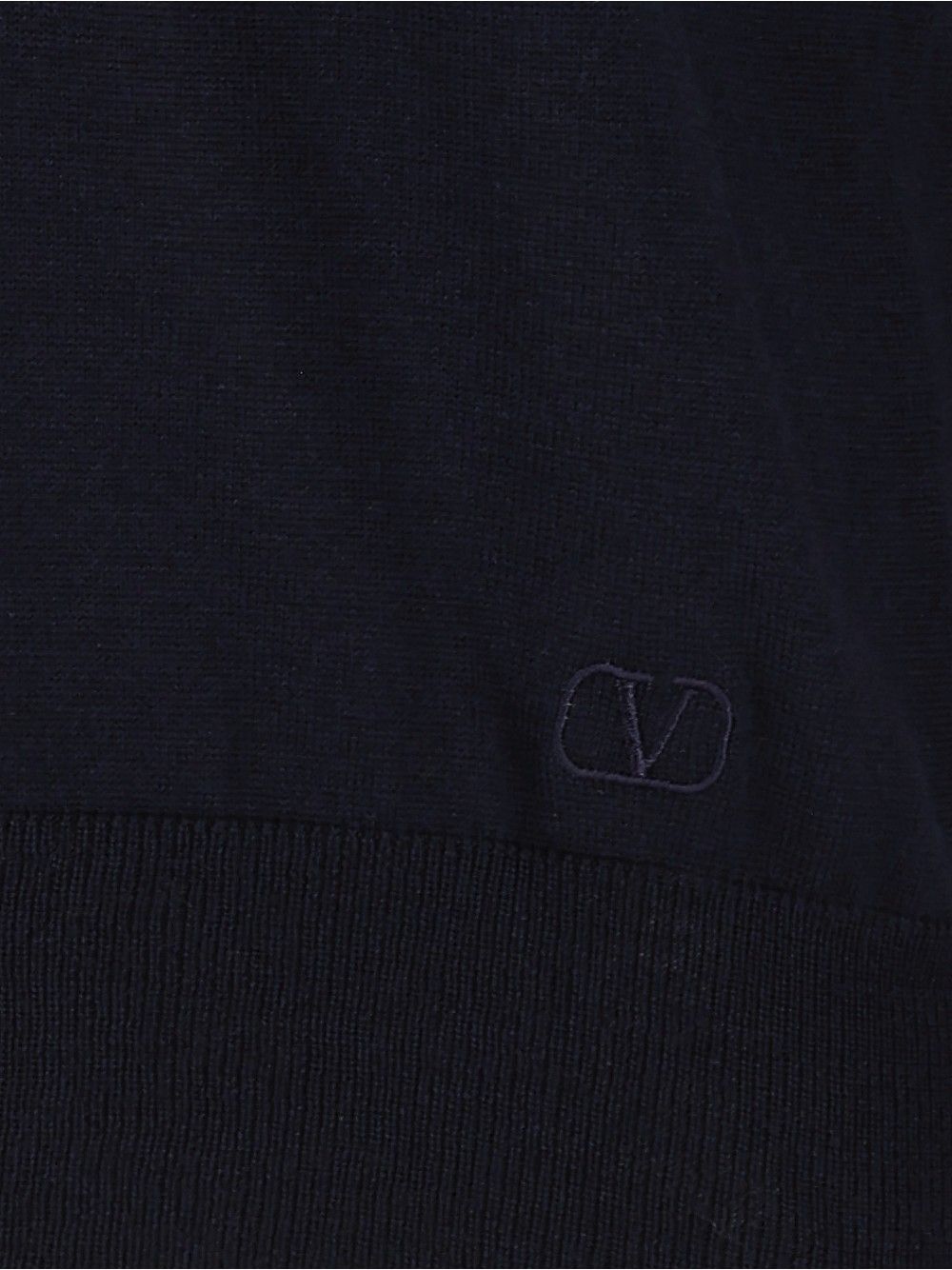 Valentino Garavani Vlogo Signature Sweater Knitwear - Blu | c14b4d90e25d1e5bc92c99d66e9e9b3d98ea693f