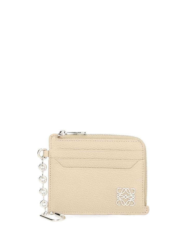 Loewe Anagram Square Card Holder Small leather goods - Beige | 351a4accbe89ee94049b6bbbb21f9e7d6b7d44d9