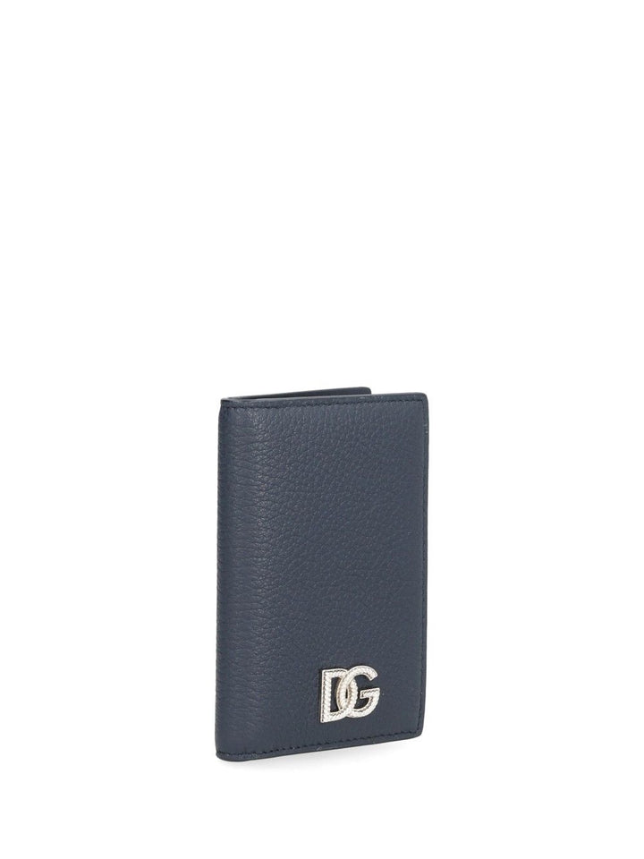 Dolce & Gabbana Tempesta Card Holder Wallets - Blu | aeb3765a2bd41202edff94ef52d35c7d474f93e0