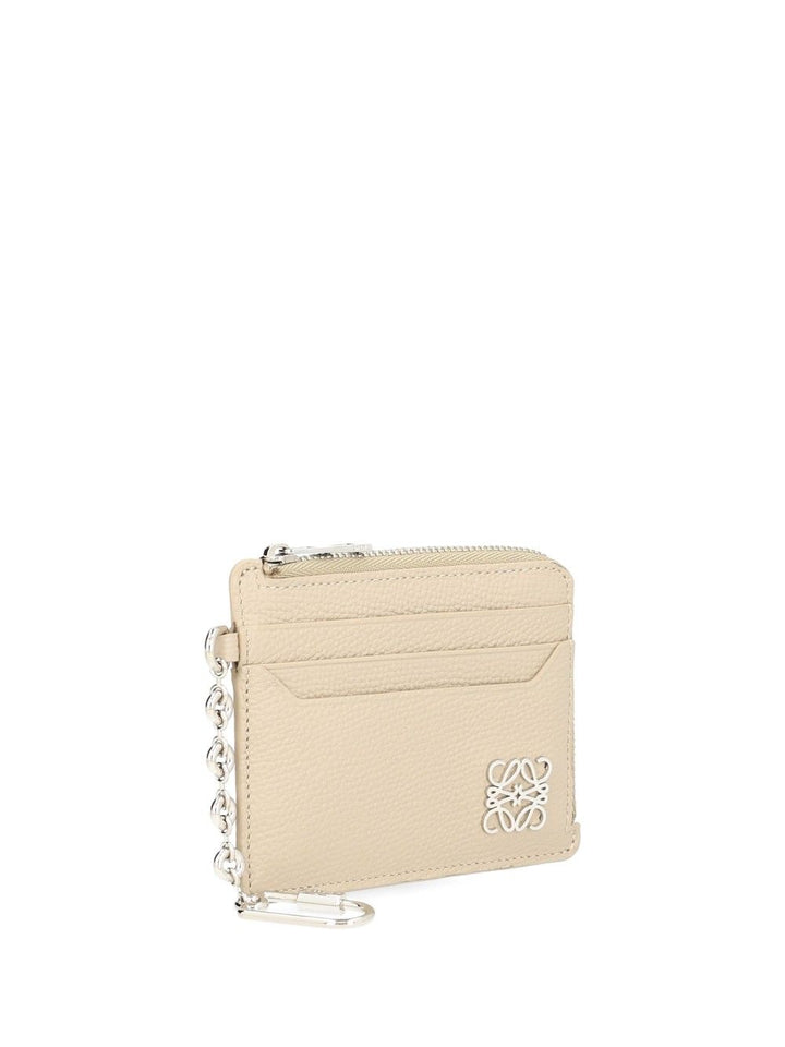Loewe Anagram Square Card Holder Small leather goods - Beige | 2454e7dabc87e35f08651a948e6d447b8e492cc8