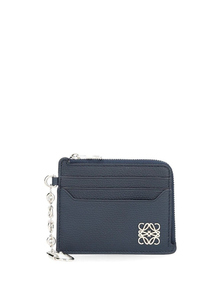 Loewe Anagram Square Card Holder Small leather goods - Blu | a1d46b6f664106bc65d788cfef7e4fd4298d49cd