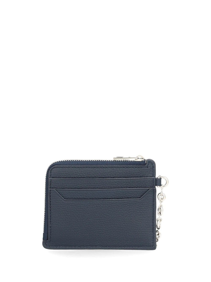 Loewe Anagram Square Card Holder Small leather goods - Blu | 5d768a7e32605d7649999b3cc114142a181b103b