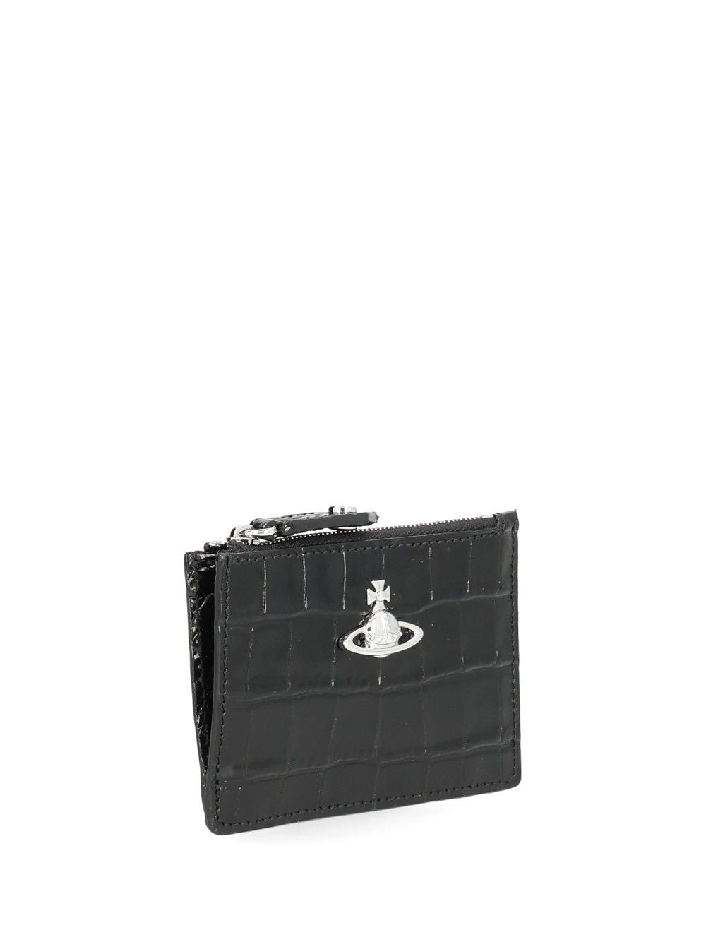 Vivienne Westwood Slim And Long Card Holder Small leather goods - Nero | 4ee9cfc41dc6998ea9748529fe3f490beaeacd61