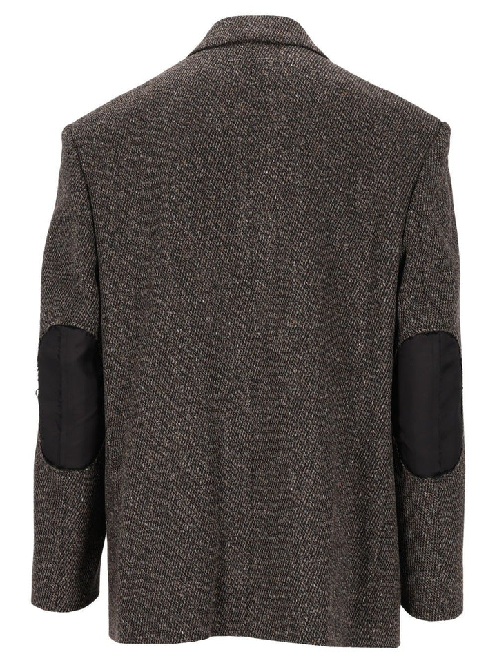 Mm6 Maison Margiela Single-Breasted Jacket Giacche - Marrone | 89f665b5d21b453f5373576420ef42fd0138dfb8