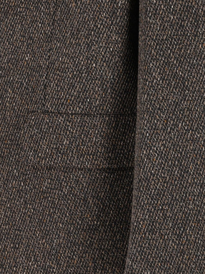 Mm6 Maison Margiela Single-Breasted Jacket Giacche - Marrone | 9548eb75a3cdb0afae89e026f53ba8d020931bff