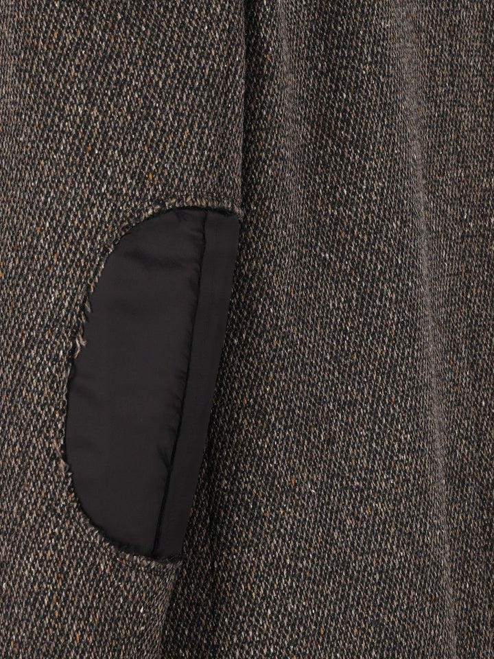 Mm6 Maison Margiela Single-Breasted Jacket Giacche - Marrone | e2d298f45ea446d56080522a9f7a7243dd9512da