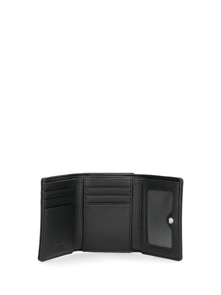 Vivienne Westwood Small Wallet With Frame Wallets - Nero | d53c8308d722b539377366b00a7a52b5941cf17f