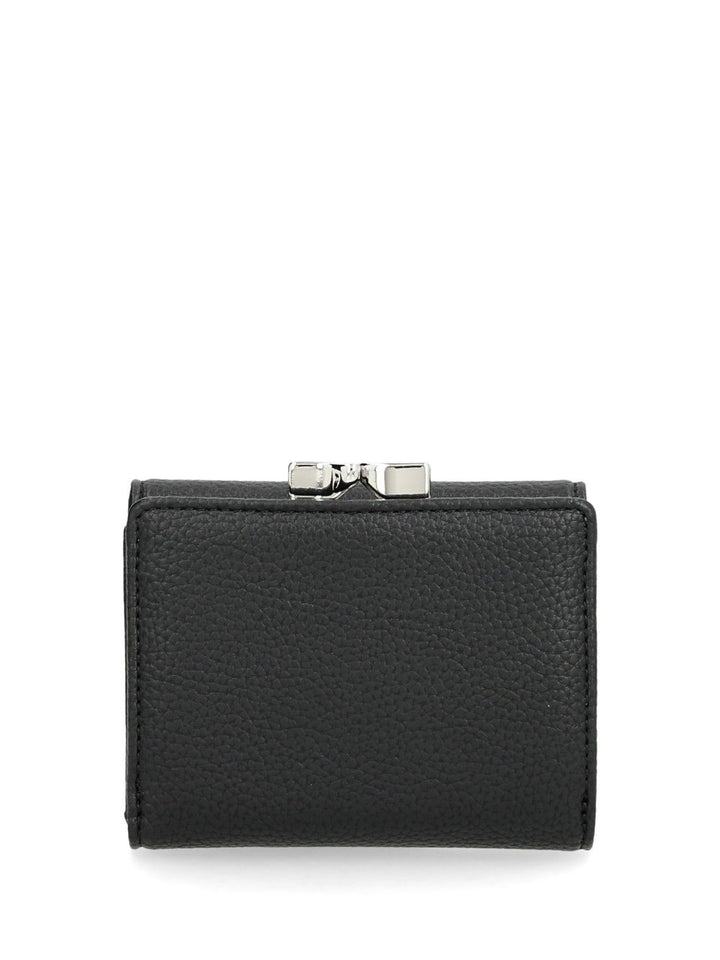 Vivienne Westwood Small Wallet With Frame Wallets - Nero | 2d8485b37e5d2f9a1179f1a773ea0c8a20a12a8e