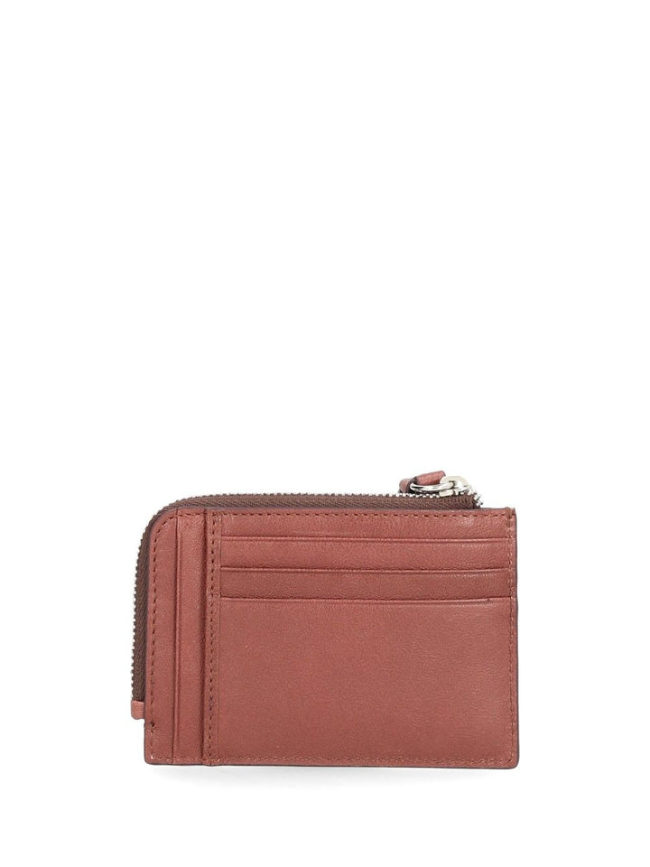 Vivienne Westwood Zip Card Holder Small leather goods - Marrone | b933cd5c7c881df309739bd29327235ddd4f8ebf