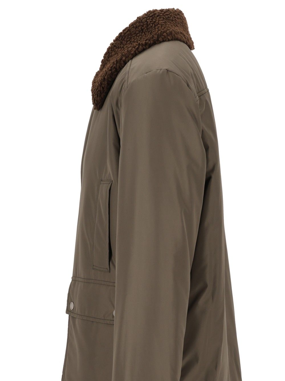 Maison Margiela Parka With Soft Collar Giacche - Verde | 0f2808b6e1979e7396ba9b9f7fbcda3f00403b05