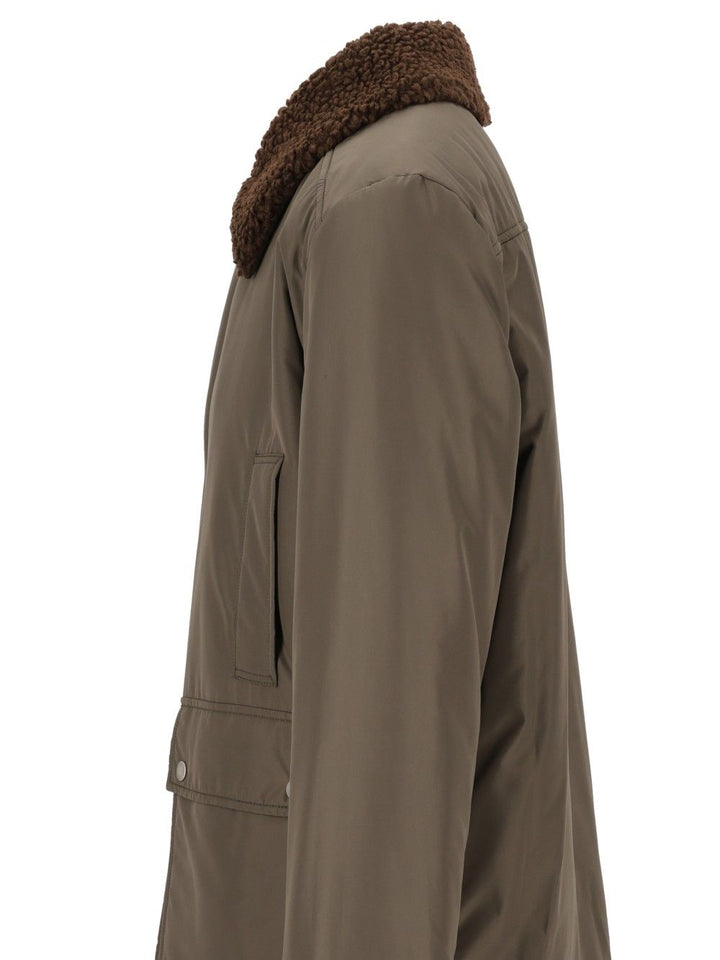 Maison Margiela Parka With Soft Collar Giacche - Verde | 0f2808b6e1979e7396ba9b9f7fbcda3f00403b05
