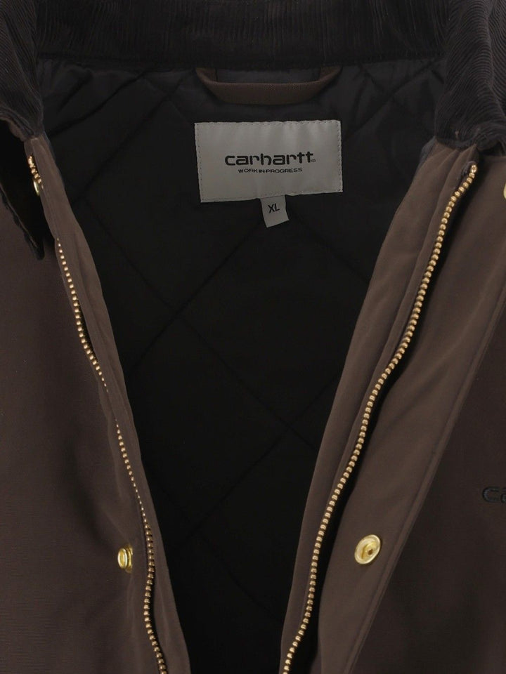 Carhartt Wip Quentin Giacche - Marrone | b191c4a32c625dcadf3ac074e514aee56416f86f