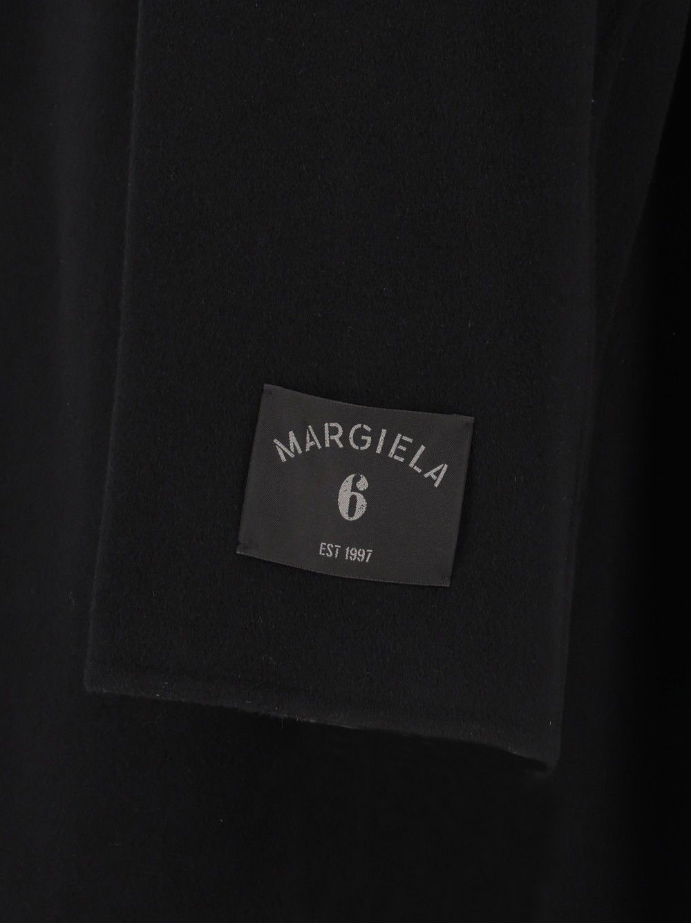 Mm6 Maison Margiela Double-Faced Coat Coats - Nero | ee25dcc8332234e91a9d2b2e4937766b0136802e