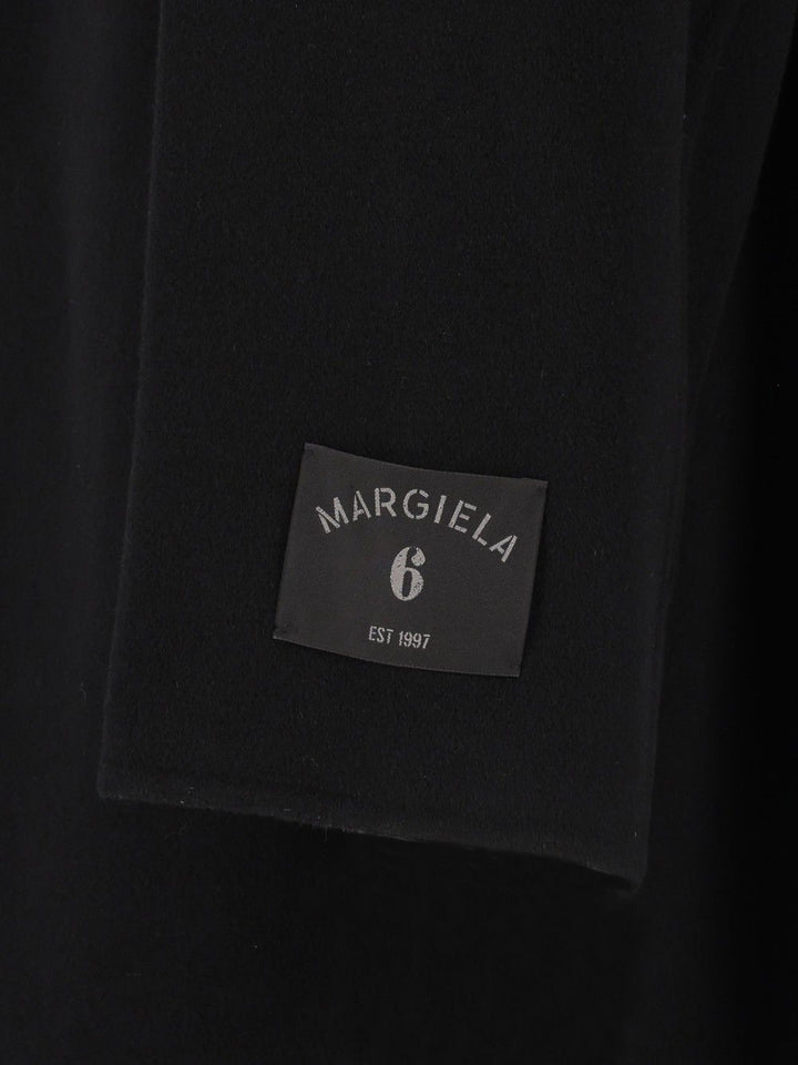 Mm6 Maison Margiela Double-Faced Coat Coats - Nero | ee25dcc8332234e91a9d2b2e4937766b0136802e