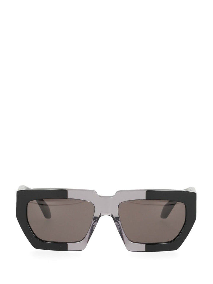 AlaÏA Oversized Two-Tone Sun Glasses - Nero | e88ddf3eb907e0afc04c1eed0683df0c5f852c96