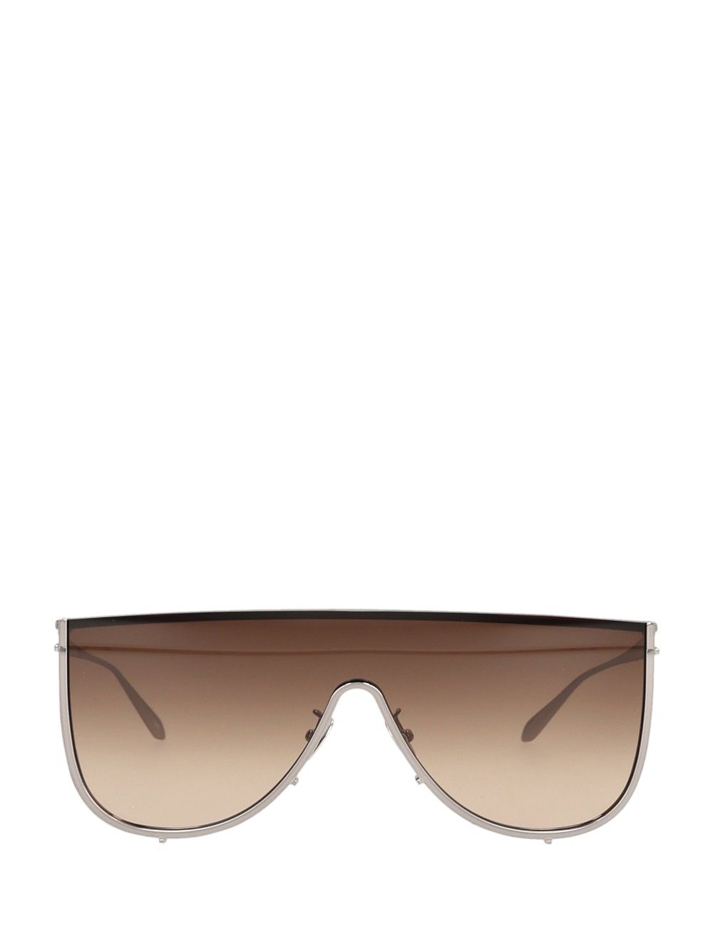 AlaÏA Shield Sun Metal Glasses - Marrone | c1830544e256135e00aa3143556e4b978d9a3985