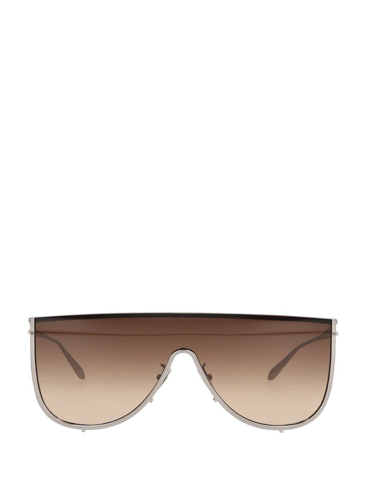 AlaÏA Shield Sun Metal Glasses - Marrone | c1830544e256135e00aa3143556e4b978d9a3985