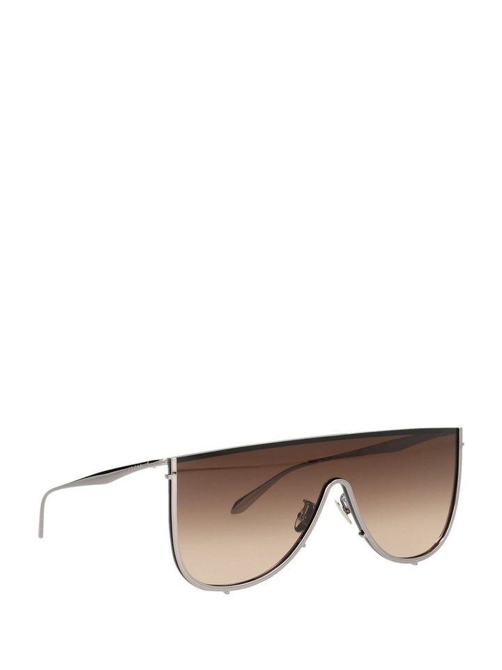 AlaÏA Shield Sun Metal Glasses - Marrone | 78a768653e09167d2cbdc2284db2975b2e06b01d