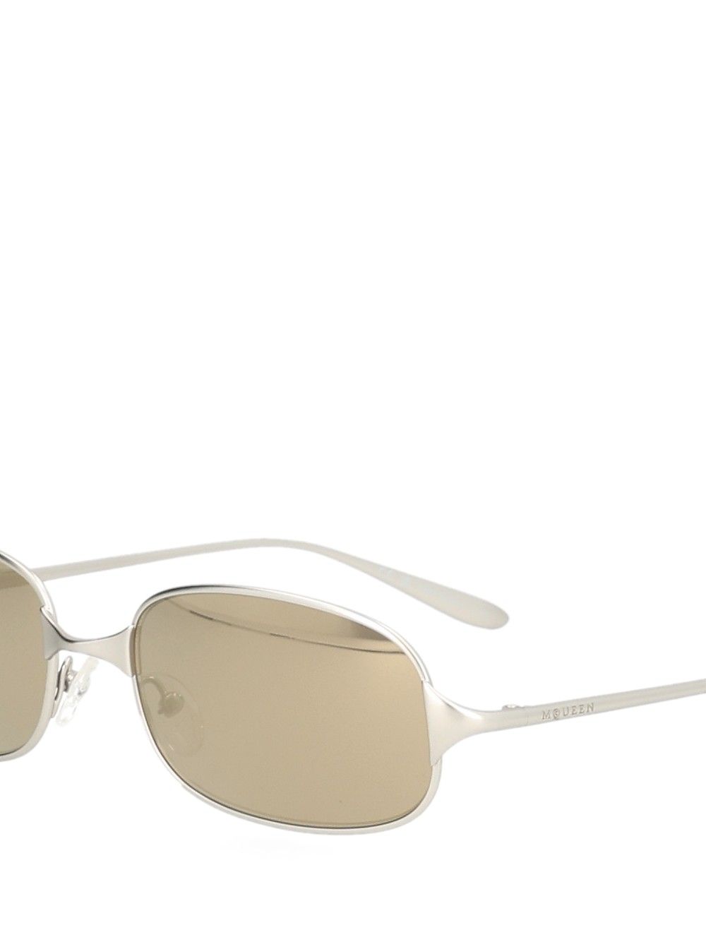 Mcqueen Metal Sun Glasses - Silver | 36fc52edda00e7a23212c51a6448292401a68181