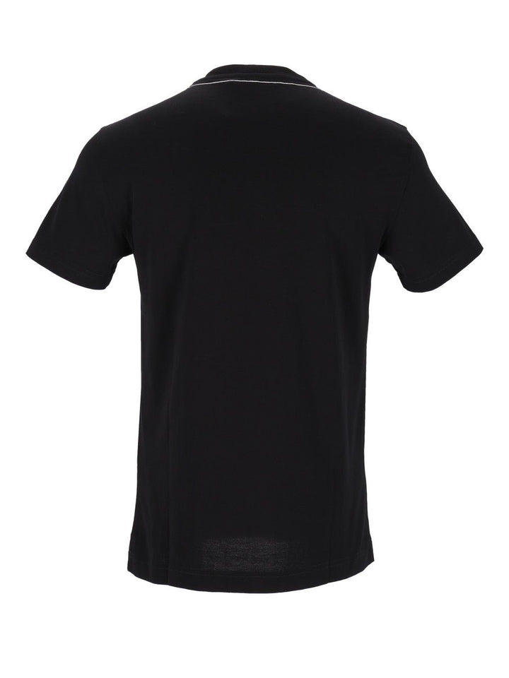 Dolce & Gabbana Cotton  With Embroidery T-Shirt - Nero | b4efc0a050356ad0ab39221faa7deb036c2c8921