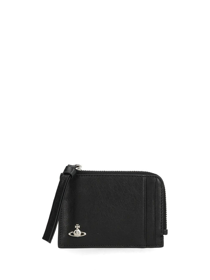 Vivienne Westwood Zip Card Holder Small leather goods - Nero | ee32d7fa2449ed41d2fce728f0f04aa848dc8b60