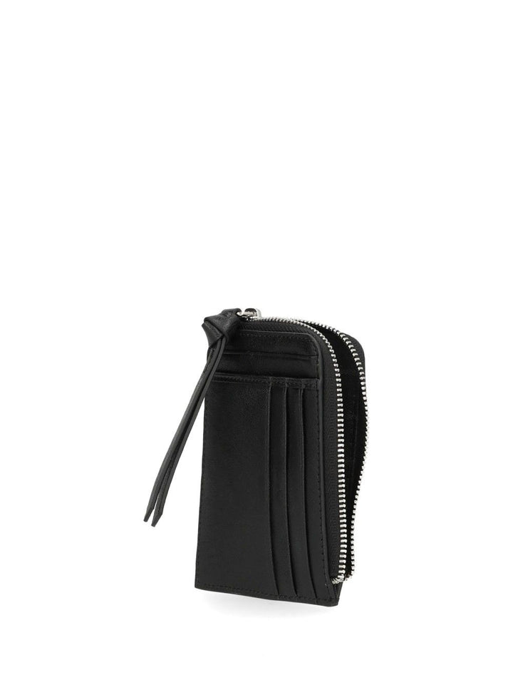 Vivienne Westwood Zip Card Holder Small leather goods - Nero | d5a5346d16fd340197dfc64892740fb614156616
