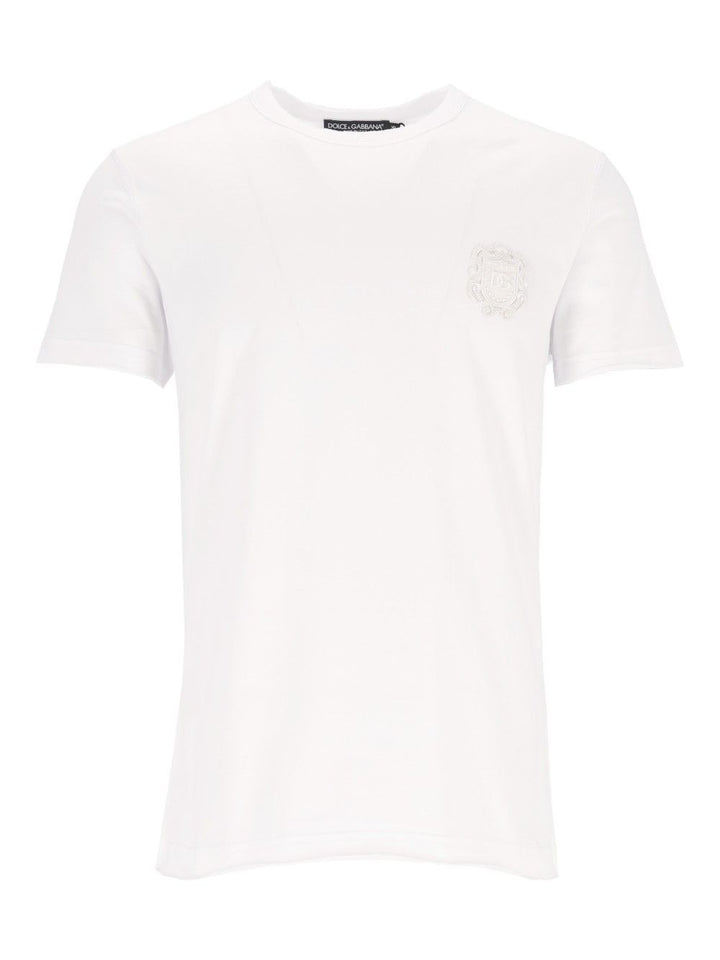 Dolce & Gabbana D&G Logo T-Shirt - Bianco | 0c8a5c4a20cd22c0c2a63c58f9b9550fd3e95cfd