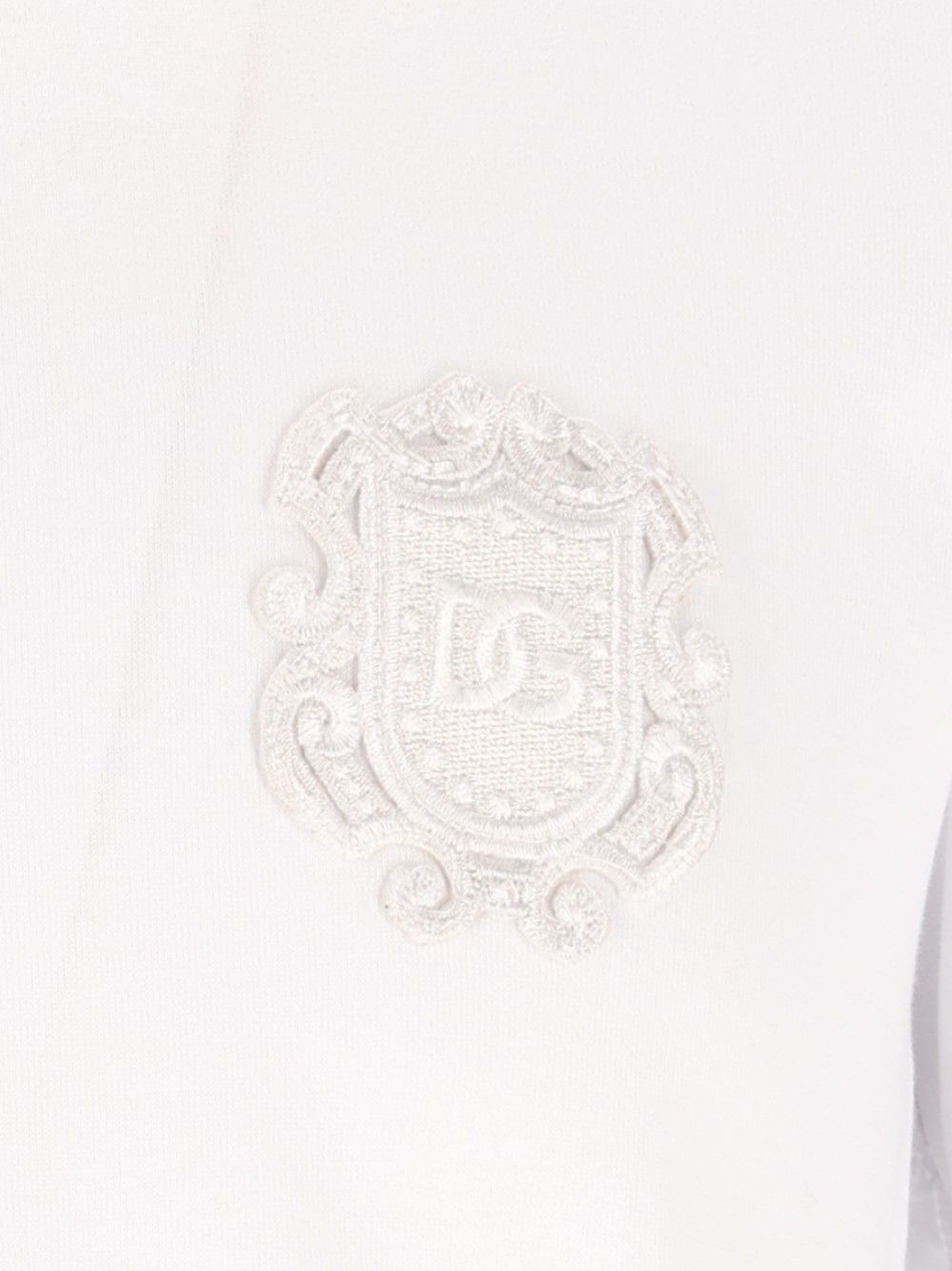 Dolce & Gabbana D&G Logo T-Shirt - Bianco | ca428417d95b549c1930fba48c88e2ae3aa71dd8