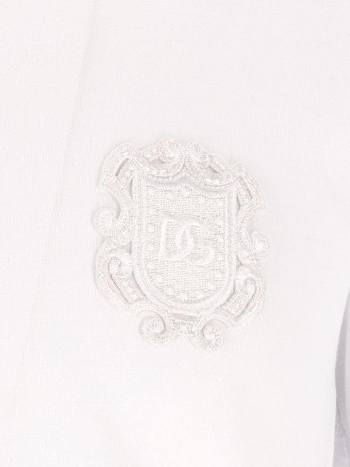 Dolce & Gabbana D&G Logo T-Shirt - Bianco | ca428417d95b549c1930fba48c88e2ae3aa71dd8