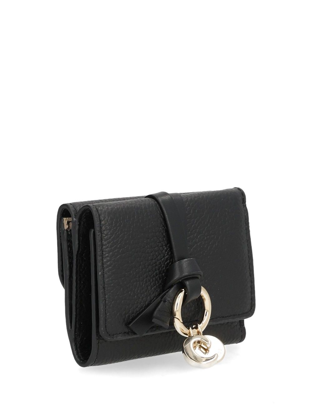 Chloe' Alphabet Folding Wallet Wallets - Nero | 75d38a85aa14885d4faaee37baa2cbec55956080
