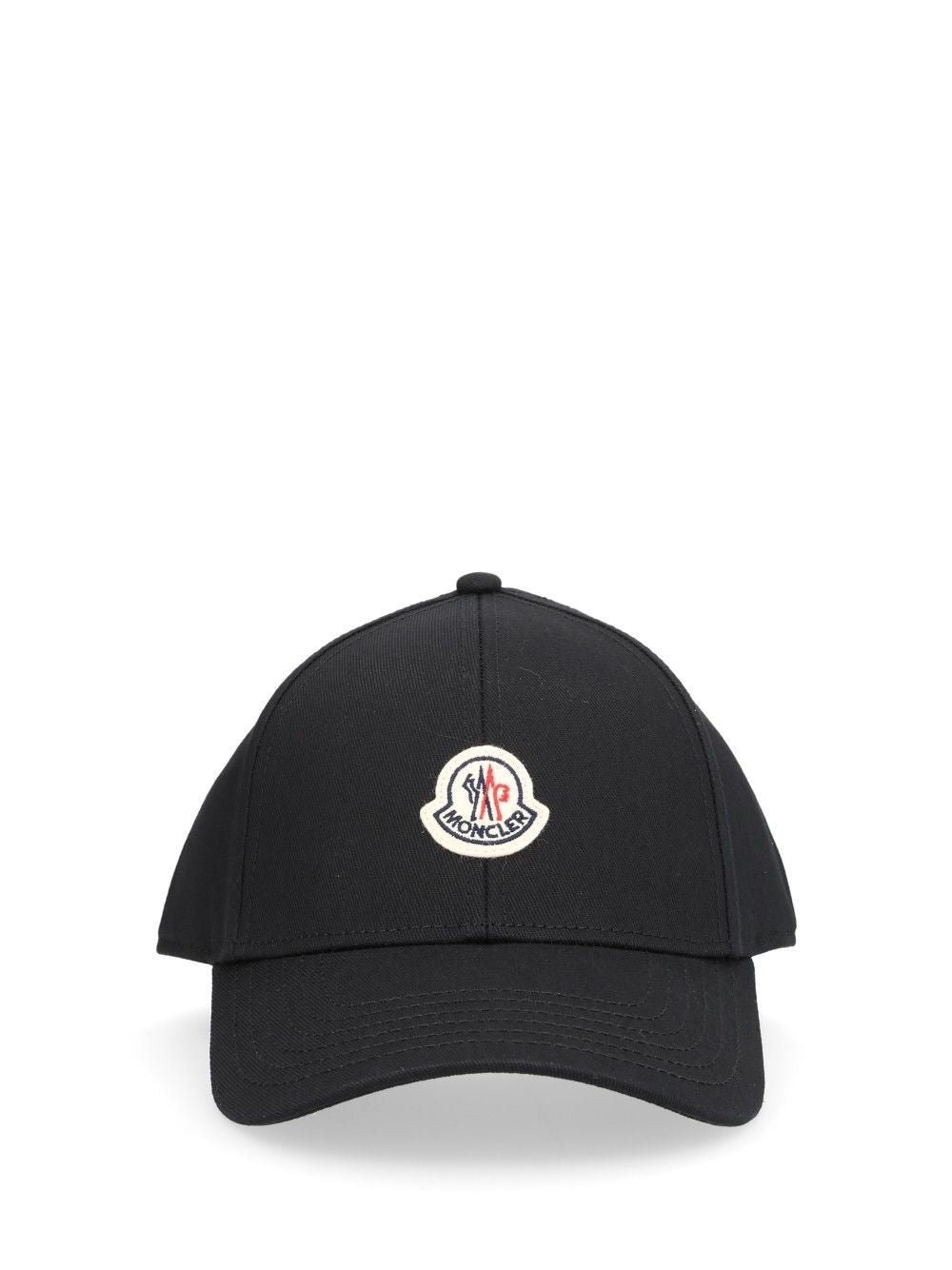 Moncler Cotton Baseball Cap Cappelli - Nero | 0a1c8a5bea868eb0e7155d761c1275ef52073834