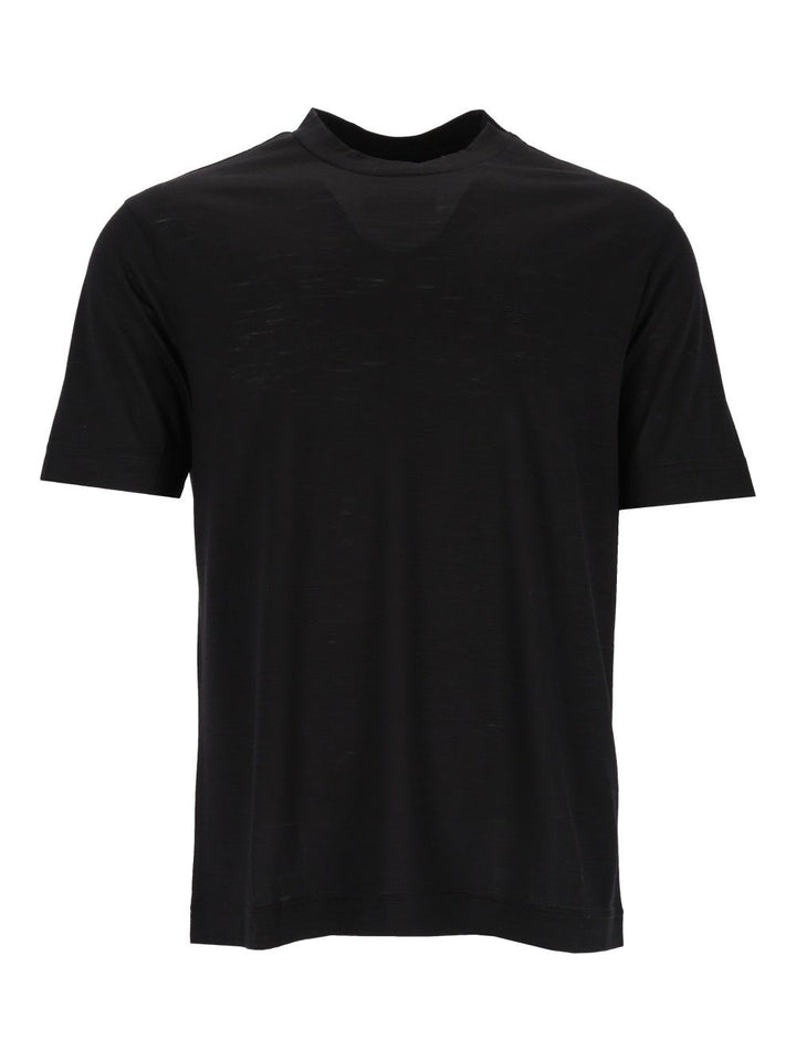 Emporio Armani Crew Neck T-Shirt - Nero | 79365724d519014b3750f2aca304770dbeac2bc9