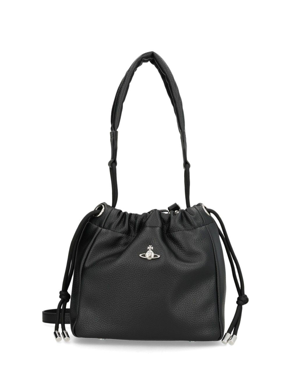 Vivienne Westwood Hilary Shoulder Bags - Nero | ab99f64558805de792c3443f342d6aa41bac4924