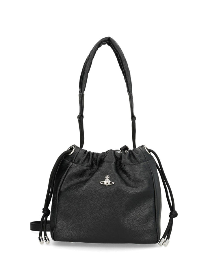 Vivienne Westwood Hilary Shoulder Bags - Nero | ab99f64558805de792c3443f342d6aa41bac4924