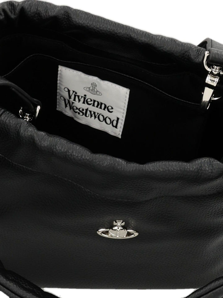 Vivienne Westwood Hilary Shoulder Bags - Nero | 4583364c0e9b8ab05a2ac33a41e2c2fac4638521